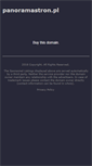 Mobile Screenshot of panoramastron.pl